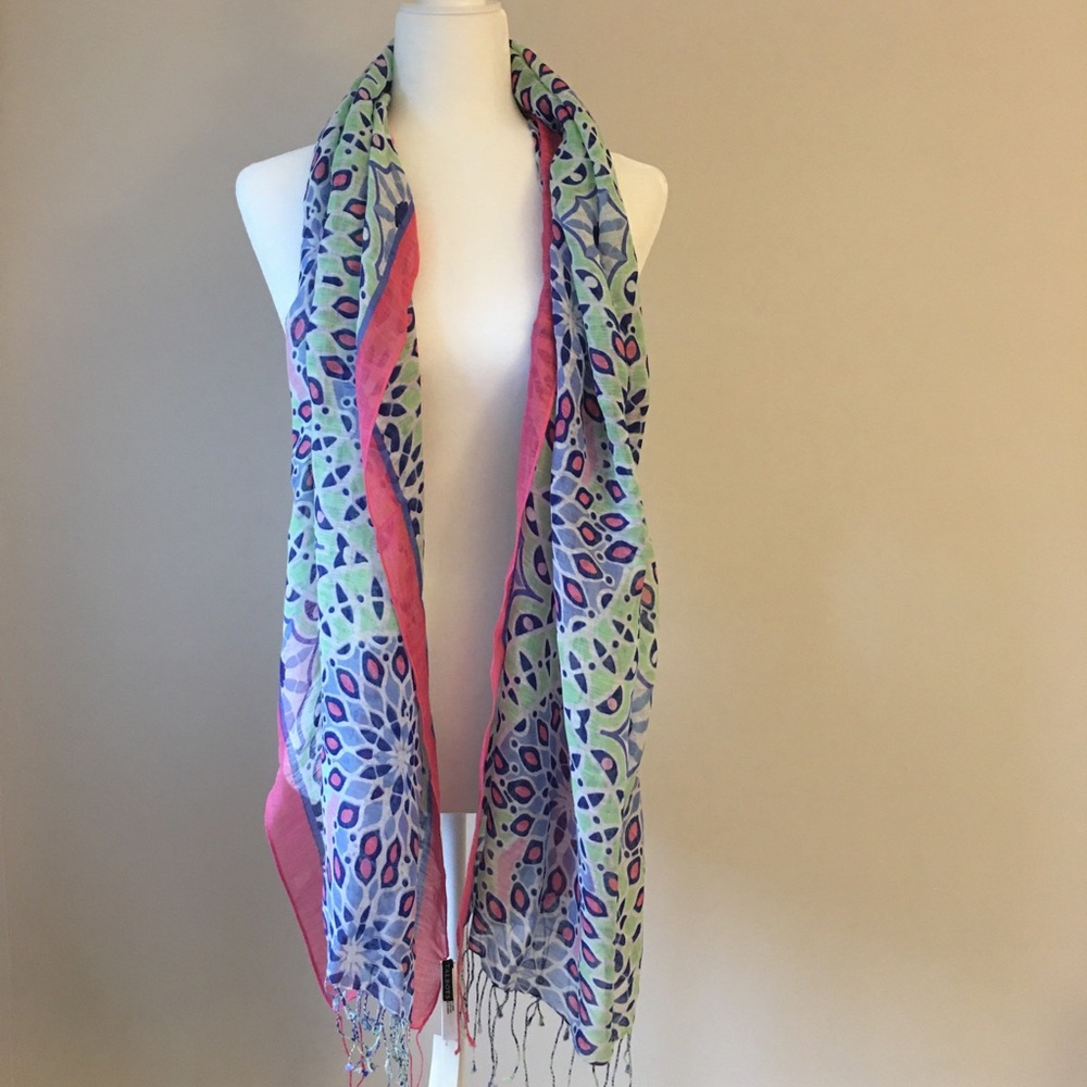 Talbots Multi-Colored Scarf
